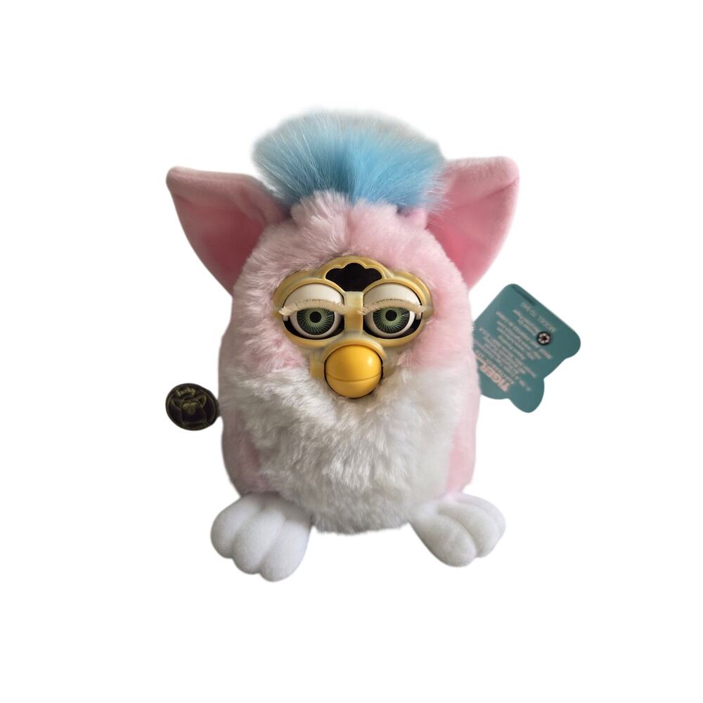 Furby Connect Pink Blue Hair Hasbro 70-940 Tested Working w Tag
